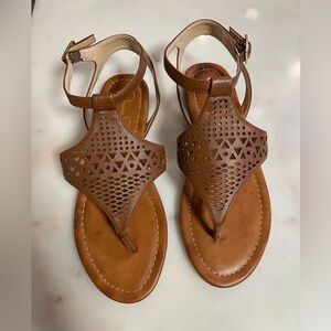 Jessica Simpson brown sandals